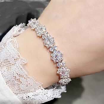 ✨最高級✨SONAダイヤモンド✨ブレスレット✨芸能人✨パヴェダイヤモンド‼️ ✨最高級✨SONAダイヤモンド✨ブレスレット✨芸能人✨パヴェ